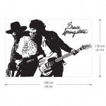 Bruce Springsteen Born to Run Wandaufkleber Wandtattoo 