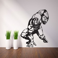 American Football A.1 Vinyl Wall Art Decal (WD-0401)