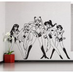 Sailor Moon  Wandaufkleber Wandtattoo