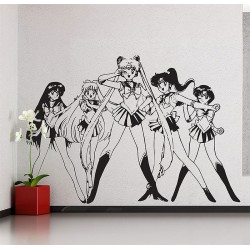 Sailor Moon Vinyl Wall Art Decal (WD-0412)