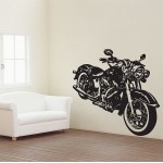 สติกเกอร์ติดผนัง Motorcycle Vector Graphic Wall Sticker 