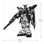 Gundam XXXG-01W Wing Vinyl Wall Art Decal 