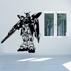 Gundam XXXG-01W Wing Vinyl Wall Art Decal (WD-0422)