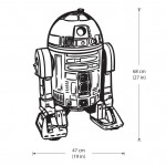 R2D2 Star Wars Vinyl Wall Art Decal