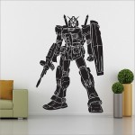 Gundam Robot Vinyl Wall Art Decal