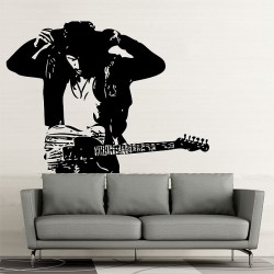 Bruce Springsteen Vinyl Wall Art Decal (WD-0481)