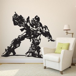 Transformers Bumble Bee Vinyl Wall Art Decal (WD-0487)