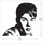 Justin Bieber Vinyl Wall Art Decal 