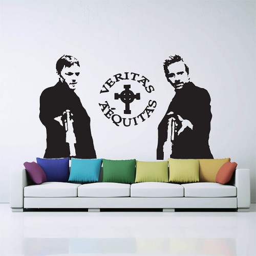 The Boondock Saints Wandaufkleber Wandtattoo 