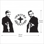 The Boondock Saints Wandaufkleber Wandtattoo 