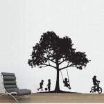 สติกเกอร์ติดผนัง Backyard Fun Wall Sticker 