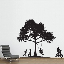 สติกเกอร์ติดผนัง Backyard Fun Wall Sticker (WD-0528)