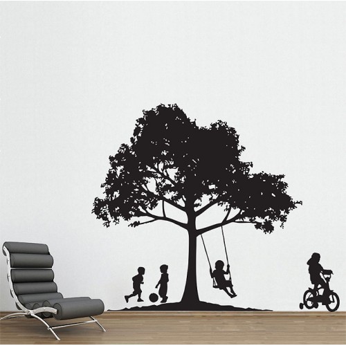 สติกเกอร์ติดผนัง Backyard Fun Wall Sticker 