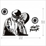 DJ Daft Punk Vinyl Wall Art Decal 