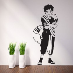 Gaara Anime Naruto Vinyl Wall Art Decal (WD-0547)