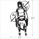 Madara Uchiha Naruto Wandaufkleber Wandtattoo 