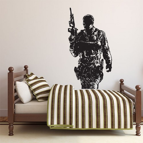 สติกเกอร์ติดผนัง Call of Duty Modern Warfare 3 Wall Sticker