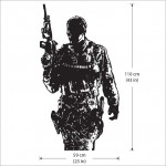 สติกเกอร์ติดผนัง Call of Duty Modern Warfare 3 Wall Sticker