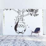 Totoro under the Tree Vinyl Wall Art Decal