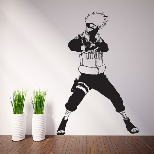 Hatake Kakashi Fighter Naruto Vinyl Wall Art Decal