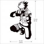 สติกเกอร์ติดผนัง  นินจานารูโตะ Hatake Kakashi Naruto Wall Sticker