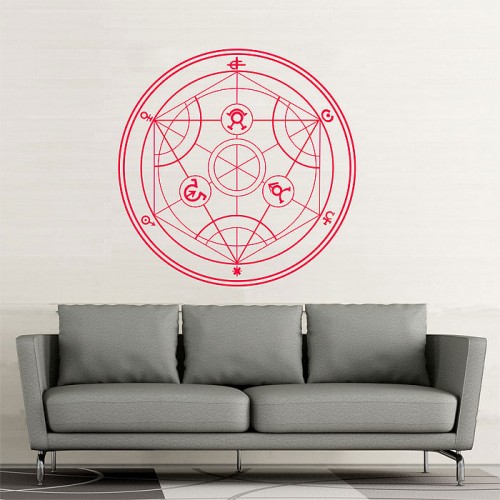 สติกเกอร์ติดผนัง fullmetal alchemist logo Wall Sticker 