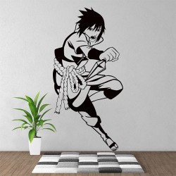 Sasuke Uchiha Naruto Way of Ninja Vinyl Wall Art Decal (WD-0630)