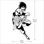 Sasuke Uchiha Naruto Way of Ninja Vinyl Wall Art Decal