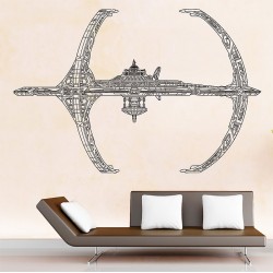 Star Trek TrekCore DS9 Schematics Vinyl Wall Art Decal (WD-0638)