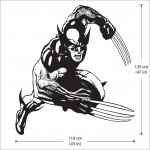 Wolverine Vinyl Wall Art Decal