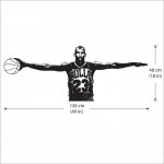 Michael Jordan Wings Vinyl Wall Art Decal 