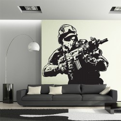 สติกเกอร์ติดผนัง Ghost Recon Wall Sticker (WD-0671)