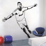 Cristiano Ronaldo The first top European league player Vinyl Wall Art Decal 