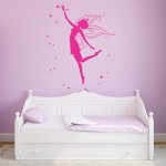 Fairy and Stars Vinyl Wall Art Decal