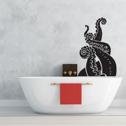 Large Octopus Tentacles V.2 Vinyl Wall Art Decal (WD-0715)