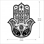 Hand of Fatima The Hamsa and Your Vinyl Wall Art Decal 