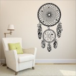 สติกเกอร์ติดผนัง ดรีมแคชเชอร์  ตาข่ายดักฝัน  Dreamcatcher  P.1 Wall Sticker 