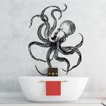 Octopus Tentacles Sea Animal P.2 Vinyl Wall Art Decal 