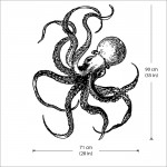 Octopus Tentacles Sea Animal P.2 Vinyl Wall Art Decal 