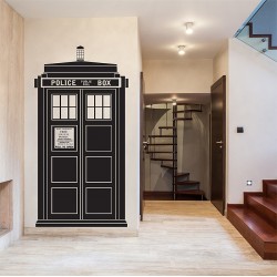 TARDIS Doctor Who Vinyl Wall Art Decal (WD-0735B)