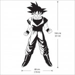 Dragon Ball Z Goku Vinyl Wall Art Decal