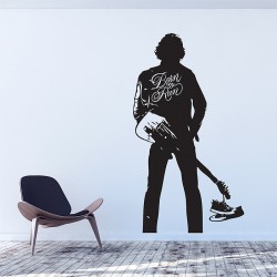 Springsteen Born to Run Wandaufkleber Wandtattoo (WD-0768)