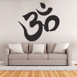 Hindu om aum symtol buddhism Vinyl Wall Art Decal