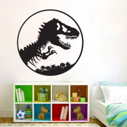 สติกเกอร์ติดผนังไดโนเสาร์ ทีเร็กซ์ Jurassic Park Wall Sticker (WD-0783) 