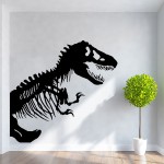 สติกเกอร์ติดผนังไดโนเสาร์ ทีเร็กซ์  จูราสสิค พาร์ค Wall Sticker 