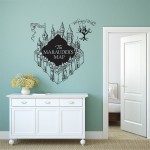 The Marauder's Map Harry Potter v3 Vinyl Wall Art Decal