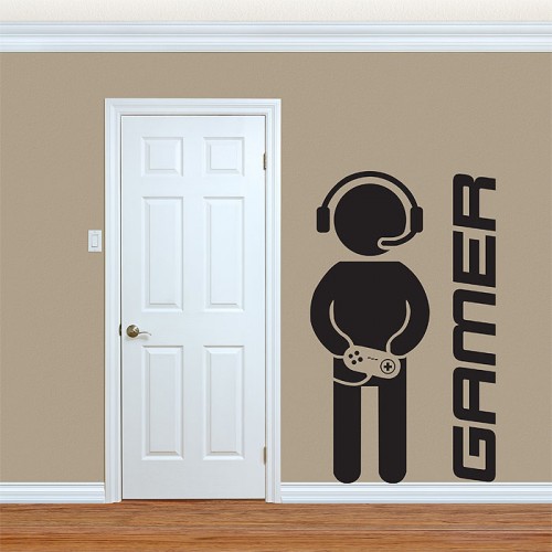 Gamer Vinyl Wall Art Decal