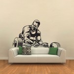 Bodybuilding Vinyl Wall Art Decal 