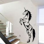 Unicorn Wandaufkleber Wandtattoo 