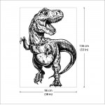 T-Rex Dinosaur Vinyl Wall Art Decal